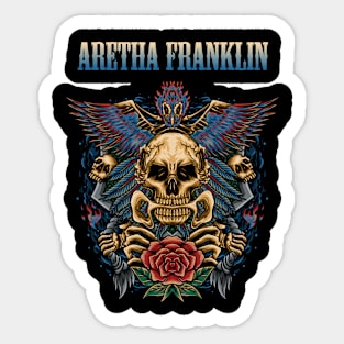 ARETHA LOUISE FRANKLIN VTG Sticker